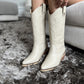 Botas Cowboy White