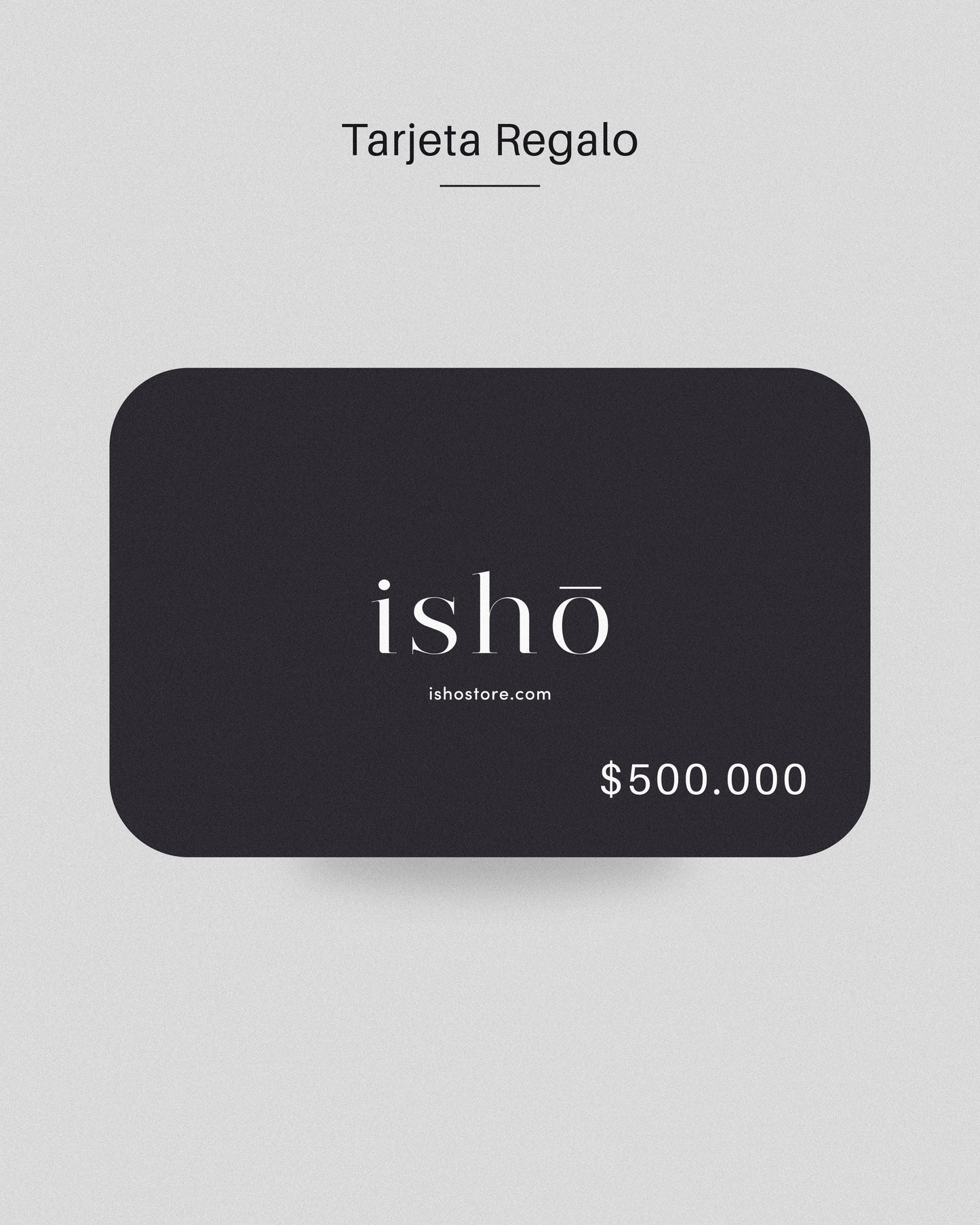 Tarjeta de Regalo